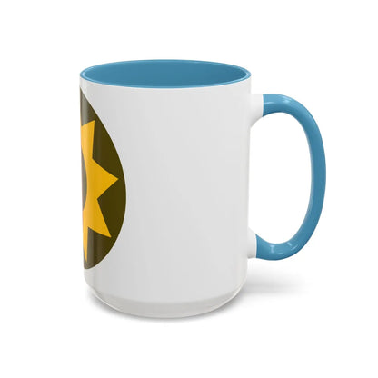 Pacific Coastal Frontier (U.S. Army) Accent Coffee Mug-Go Mug Yourself