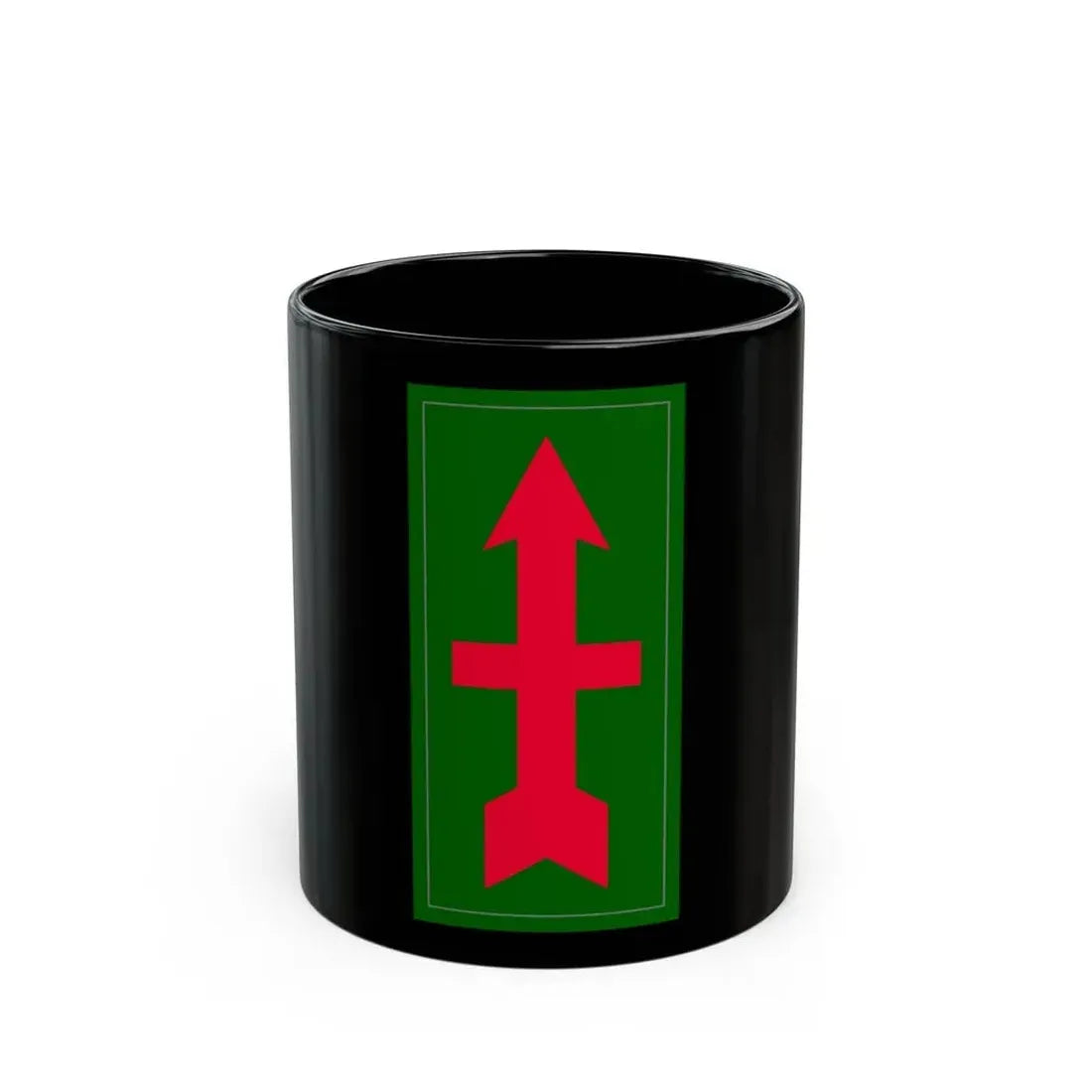 32nd infantry division (U.S. Army) Black Coffee Mug 11oz - Go Mug Yourself
