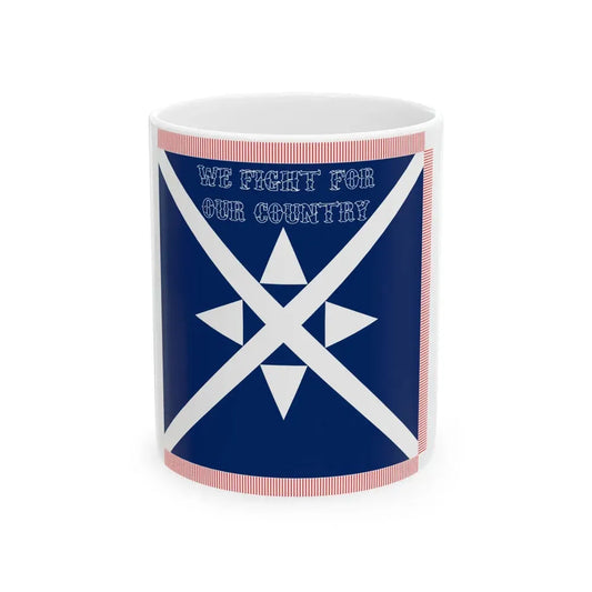 32nd Texas Cavalry (United States) White Coffee Mug 11oz - Go Mug Yourself