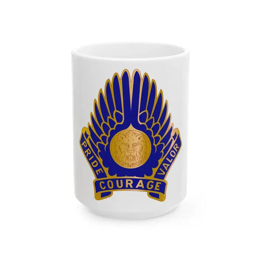 33 Aviation Group (U.S. Army) White Coffee Mug 15oz - Go Mug Yourself