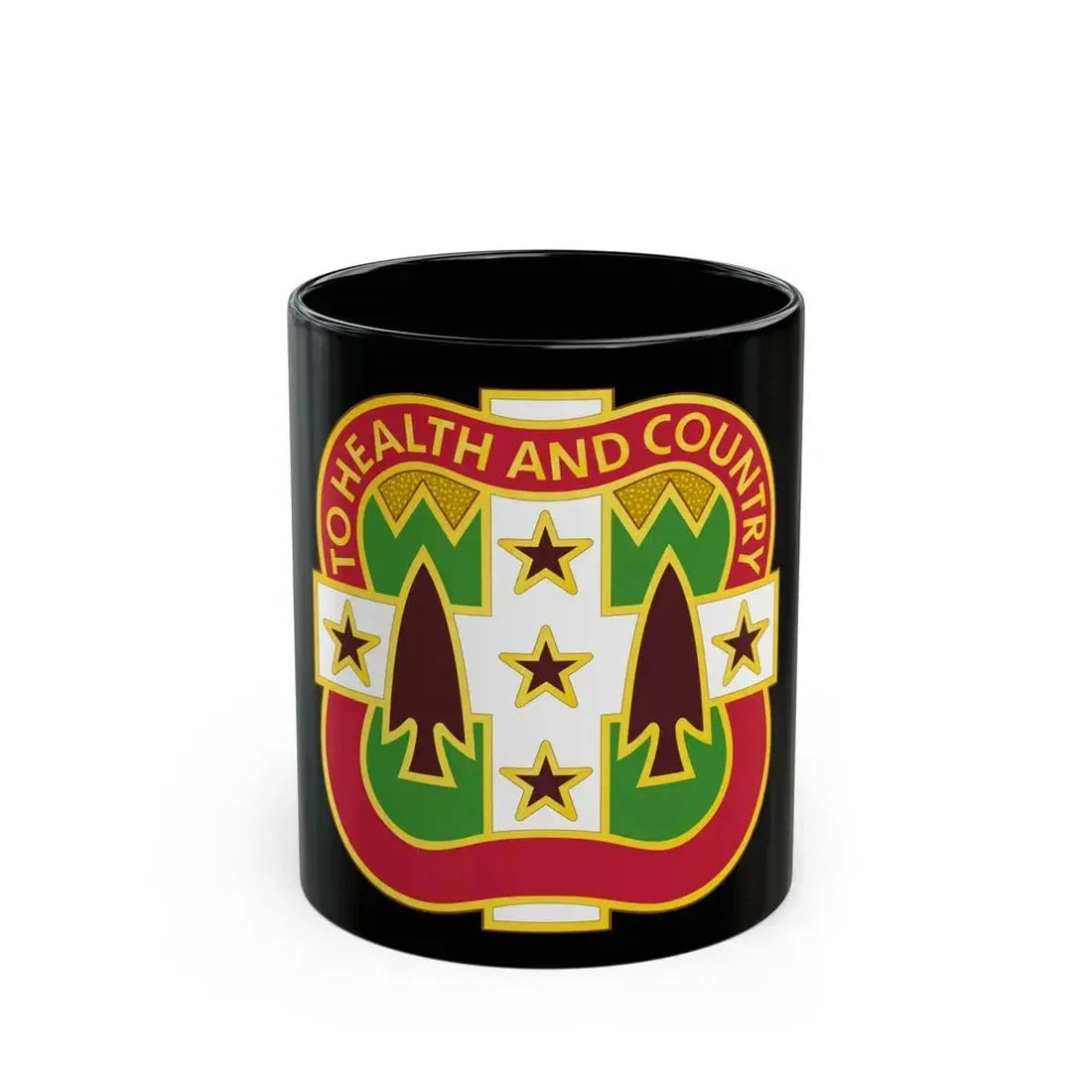 33 Field Hospital (U.S. Army) Black Coffee Mug 11oz - Go Mug Yourself