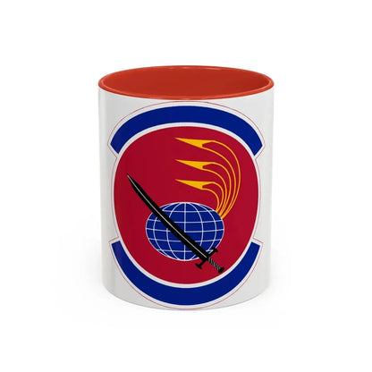 33 Maintenance Squadron AETC (U.S. Air Force) Accent Coffee Mug 11oz Red - Go Mug Yourself