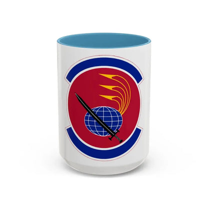 33 Maintenance Squadron AETC (U.S. Air Force) Accent Coffee Mug 15oz Light Blue - Go Mug Yourself
