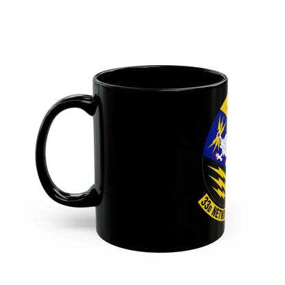 33 Network Warfare Squadron ACC (U.S. Air Force) Black Coffee Mug-Go Mug Yourself