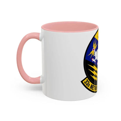 33 Network Warfare Squadron ACC (U.S. Air Force) Accent Coffee Mug - Go Mug Yourself