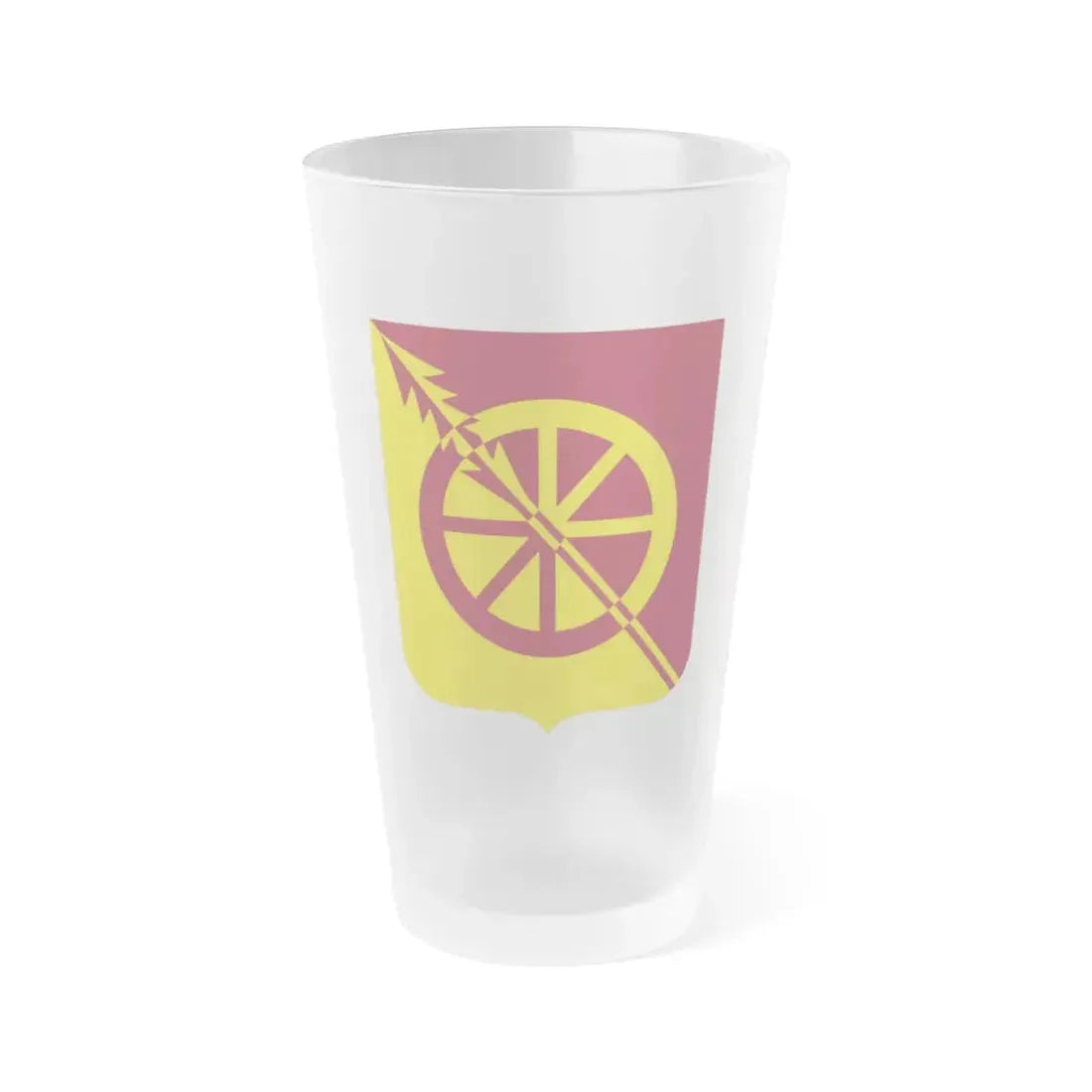 33 Transportation Battalion 2 (U.S. Army) Frosted Pint Glass 16oz Default Title - Go Mug Yourself