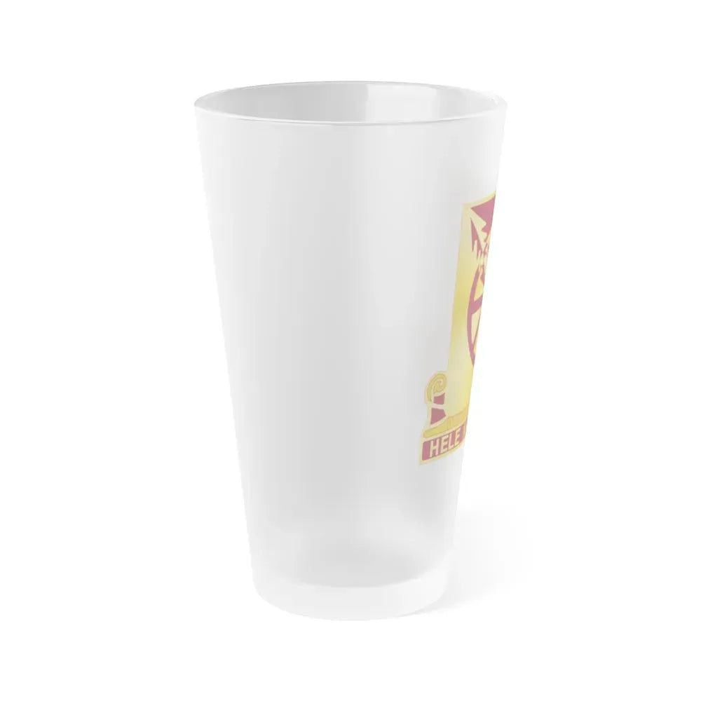 33 Transportation Battalion (U.S. Army) Frosted Pint Glass 16oz - Go Mug Yourself