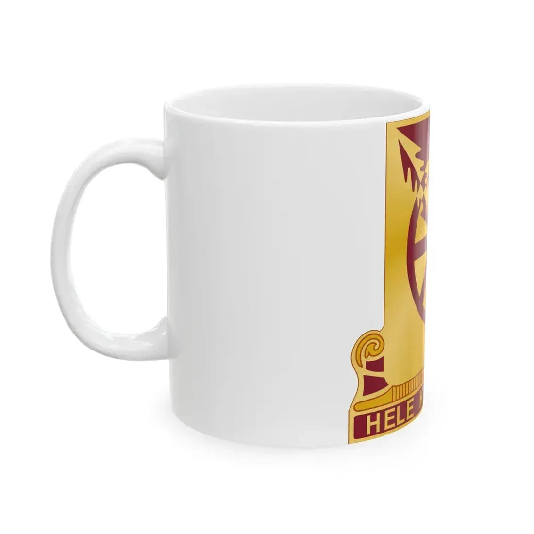 33 Transportation Battalion (U.S. Army) White Coffee Mug - Go Mug Yourself