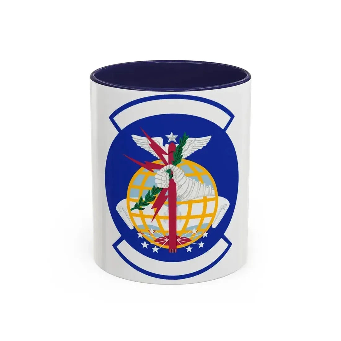 330 Combat Training Sq (U.S. Air Force) Accent Coffee Mug 11oz Navy - Go Mug Yourself