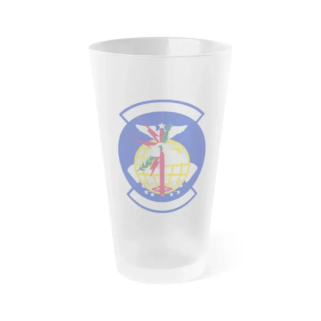 330 Combat Training Sq (U.S. Air Force) Frosted Pint Glass 16oz 16oz Frosted - Go Mug Yourself