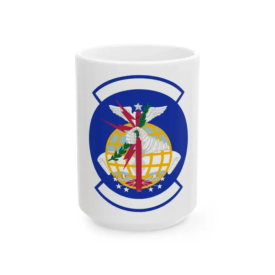 330 Combat Training Sq (U.S. Air Force) White Coffee Mug 15oz - Go Mug Yourself