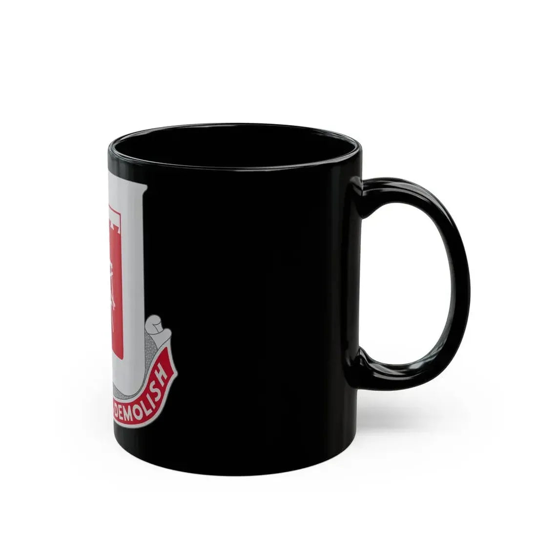330 Engineer Battalion (U.S. Army) Black Coffee Mug - Go Mug Yourself