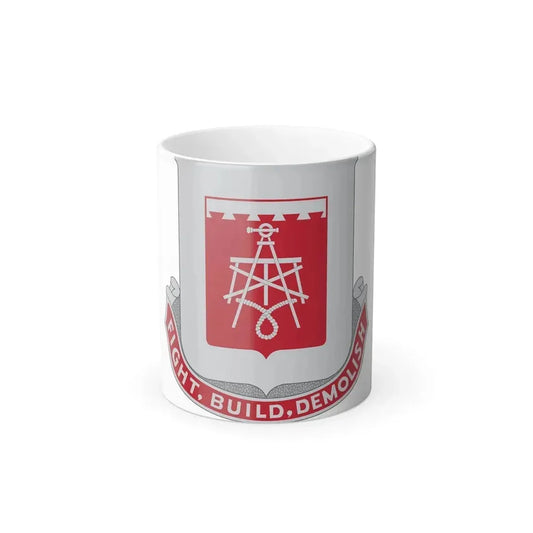 330 Engineer Battalion (U.S. Army) Color Changing Coffee Mug 11oz - Go Mug Yourself