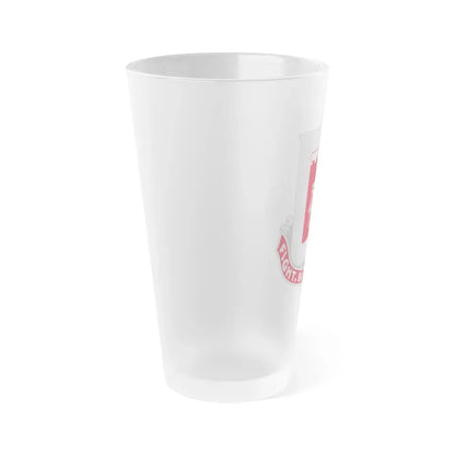 330 Engineer Battalion (U.S. Army) Frosted Pint Glass 16oz - Go Mug Yourself