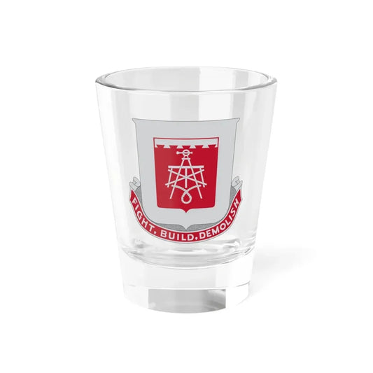 330 Engineer Battalion (U.S. Army) Shot Glass 1.5oz 1.5oz - Go Mug Yourself