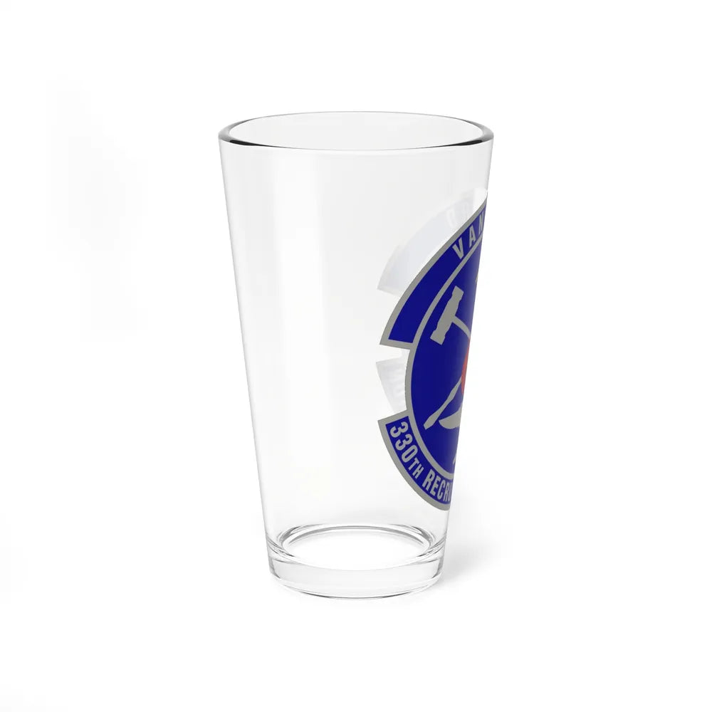 330 Recruiting Squadron AETC (U.S. Air Force) Pint Glass 16oz-Go Mug Yourself