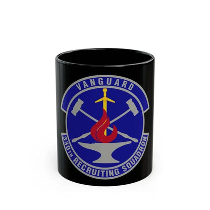 330 Recruiting Squadron AETC (U.S. Air Force) Black Coffee Mug 11oz - Go Mug Yourself