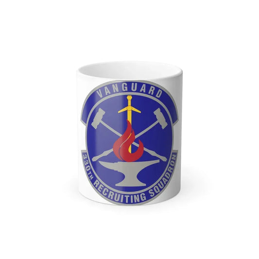 330 Recruiting Squadron AETC (U.S. Air Force) Color Changing Coffee Mug 11oz - Go Mug Yourself