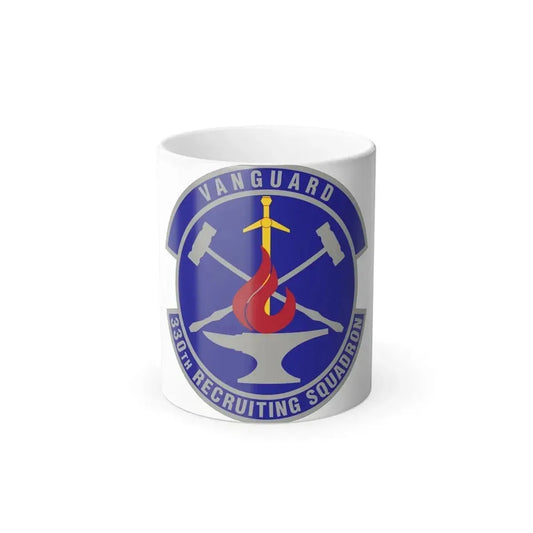 330 Recruiting Squadron AETC (U.S. Air Force) Color Changing Coffee Mug 11oz - Go Mug Yourself