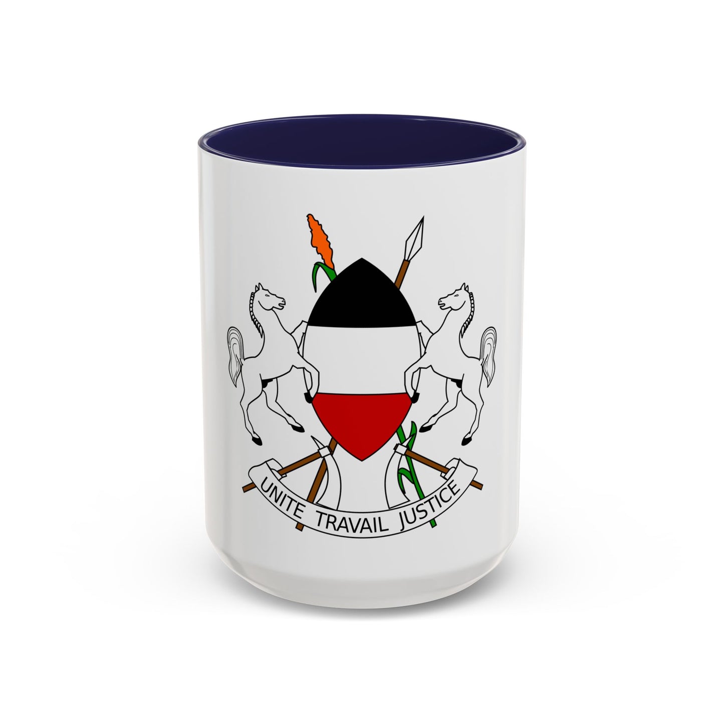 Coat of arms of Upper Volta (1967-1984) - Accent Coffee Mug
