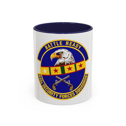 633d Security Forces Squadron (U.S. Air Force) Accent Coffee Mug