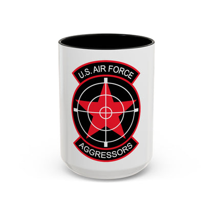 US Air Force Aggressors (U.S. Air Force) Accent Coffee Mug