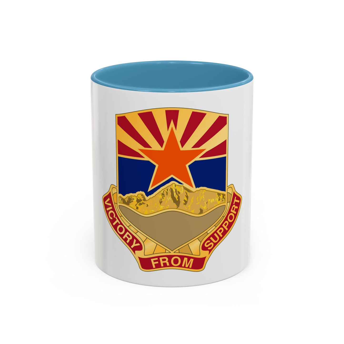 198 Regional Support Group (U.S. Army) Accent Coffee Mug
