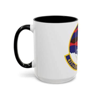 477th Civil Engineer Squadron (U.S. Air Force) Accent Coffee Mug