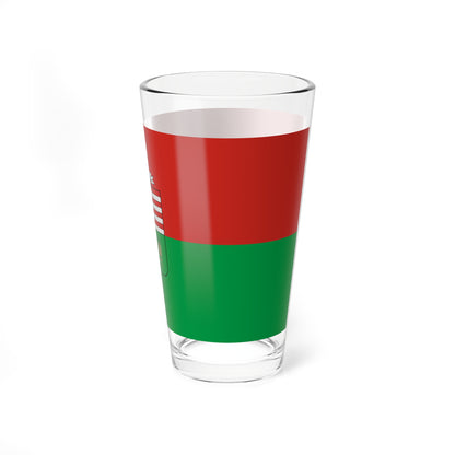 Flag of Bogad (Hungary) Pint Glass 16oz