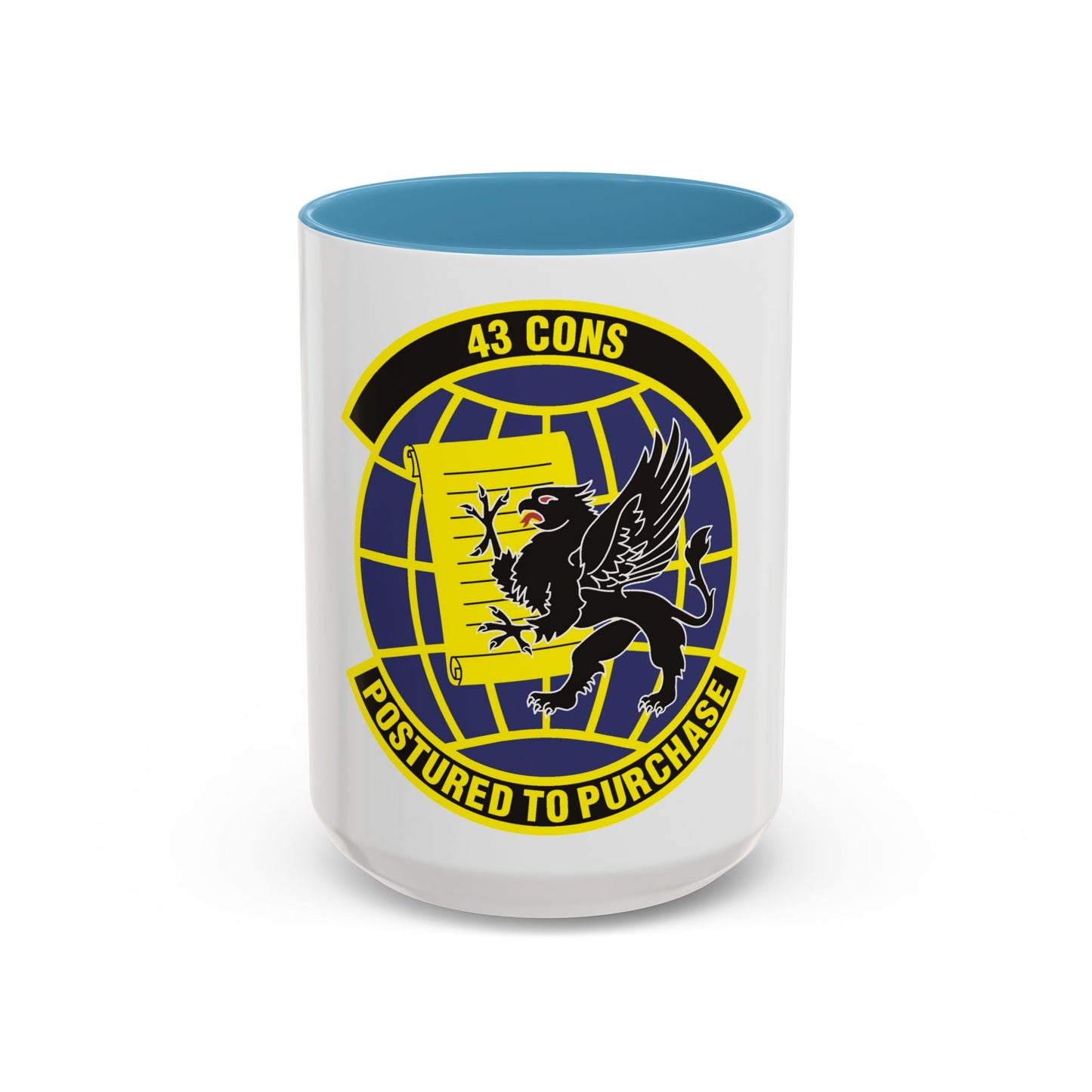 43d Contracting Squadron (U.S. Air Force) Accent Coffee Mug
