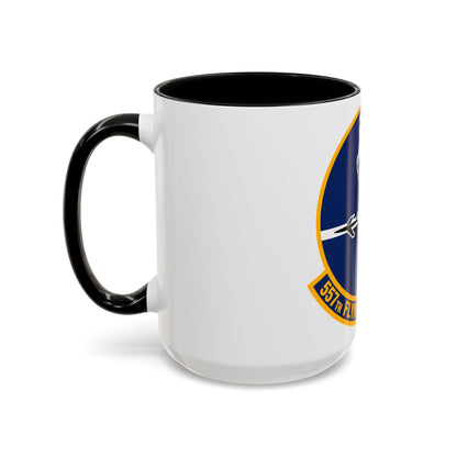 557 Flying Training Squadron AETC (U.S. Air Force) Accent Coffee Mug