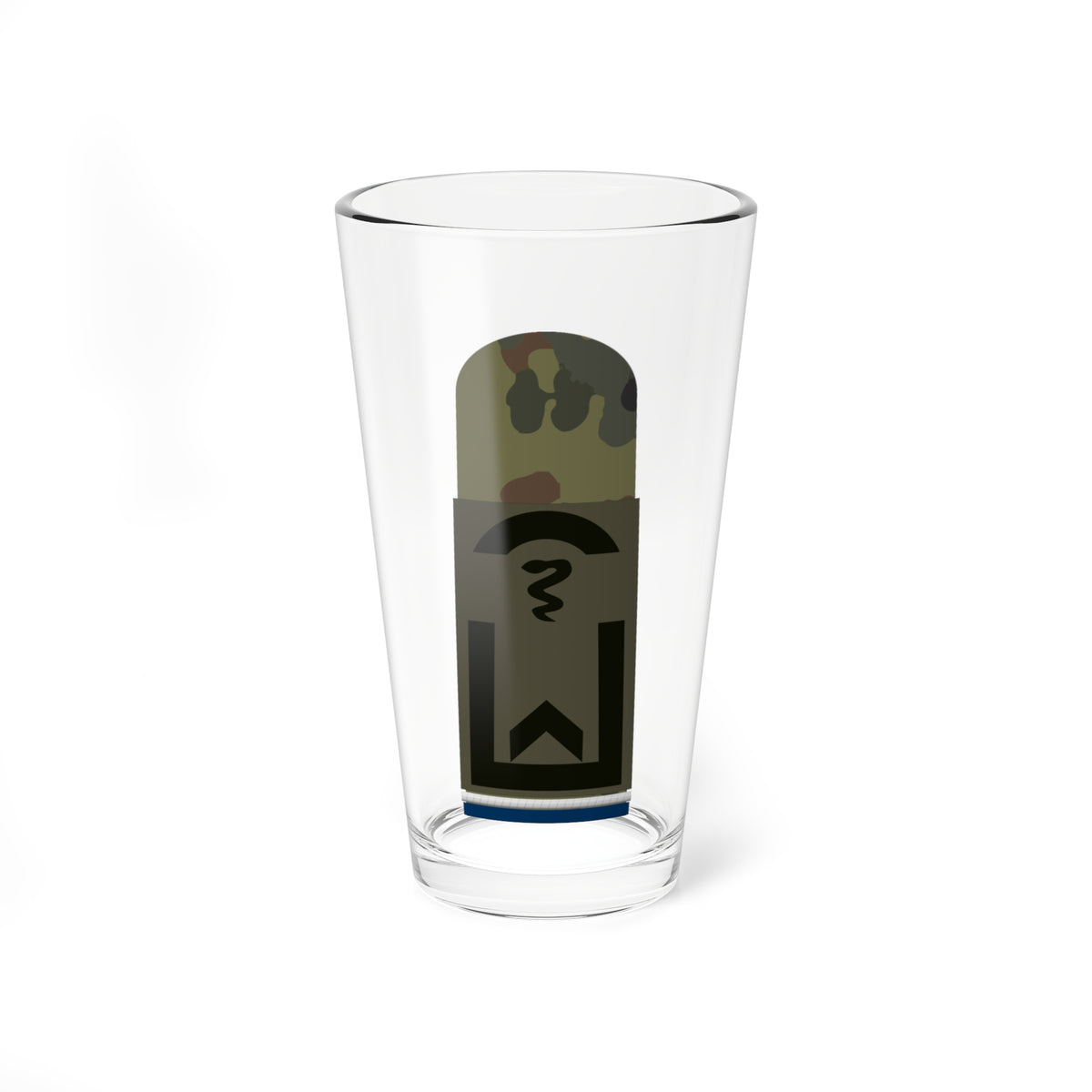 HA OS5 31a Fähnrich SanOA San TM L (Military Rank) Pint Glass 16oz