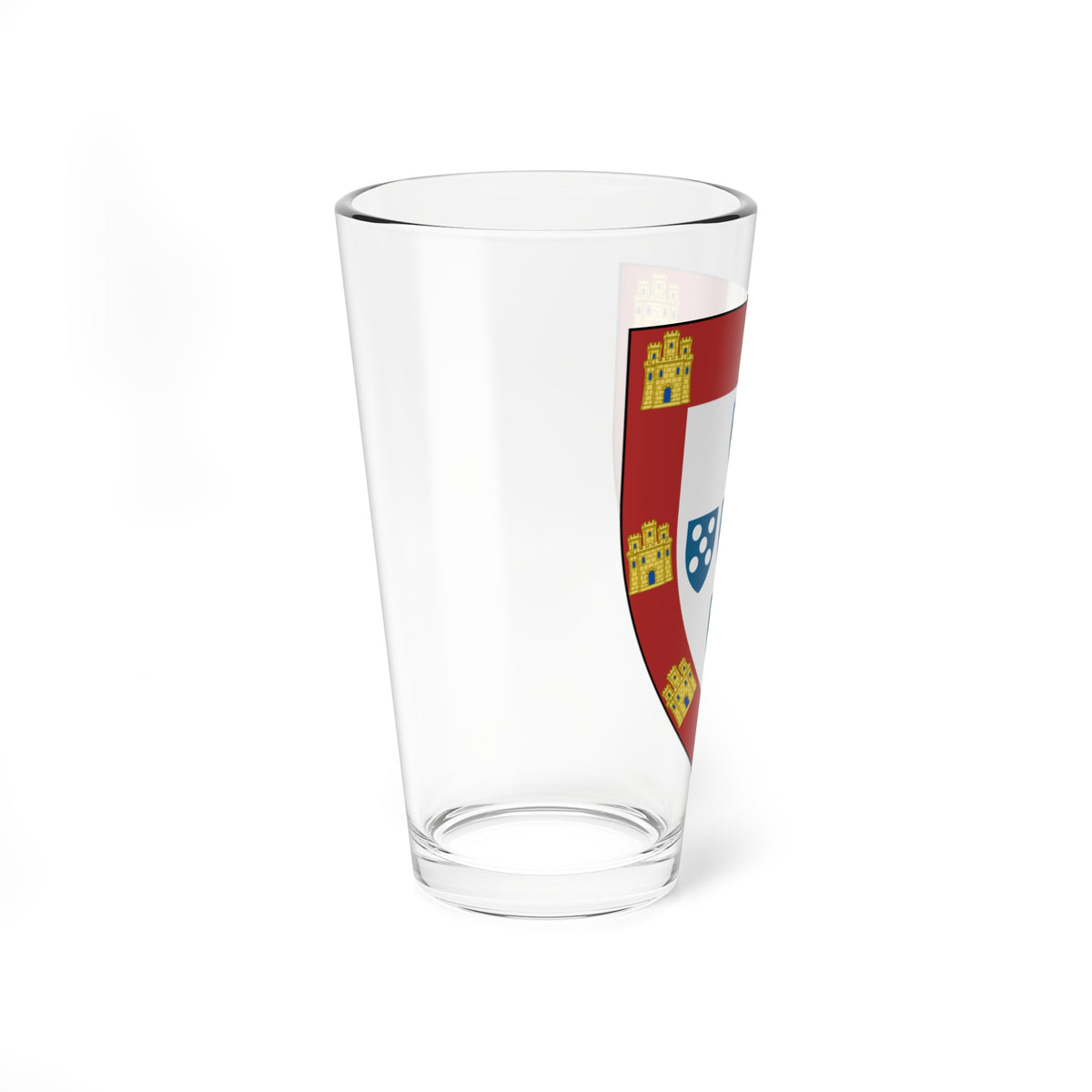 Insigne Portugallicum (Portugal) (Coat of Arms) Pint Glass 16oz
