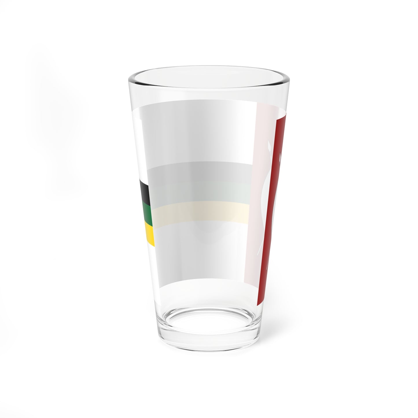 Flag of KwaZulu 1985-1994 (South Africa) Pint Glass 16oz