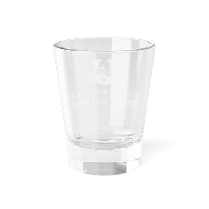 Logo de la Universidad Simón Bolívar (Colombia) (Coat of Arms) Shot Glass 1.5oz