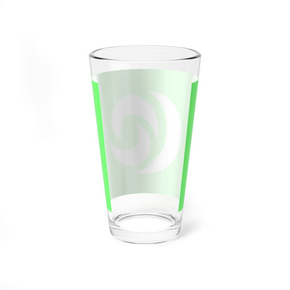 Flag of Niyodogawa Kōchi (Japan) Pint Glass 16oz