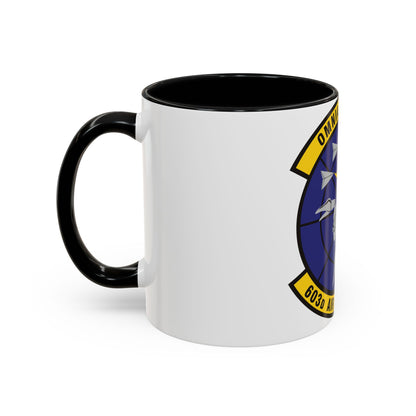 603d Air Control Squadron (U.S. Air Force) Accent Coffee Mug