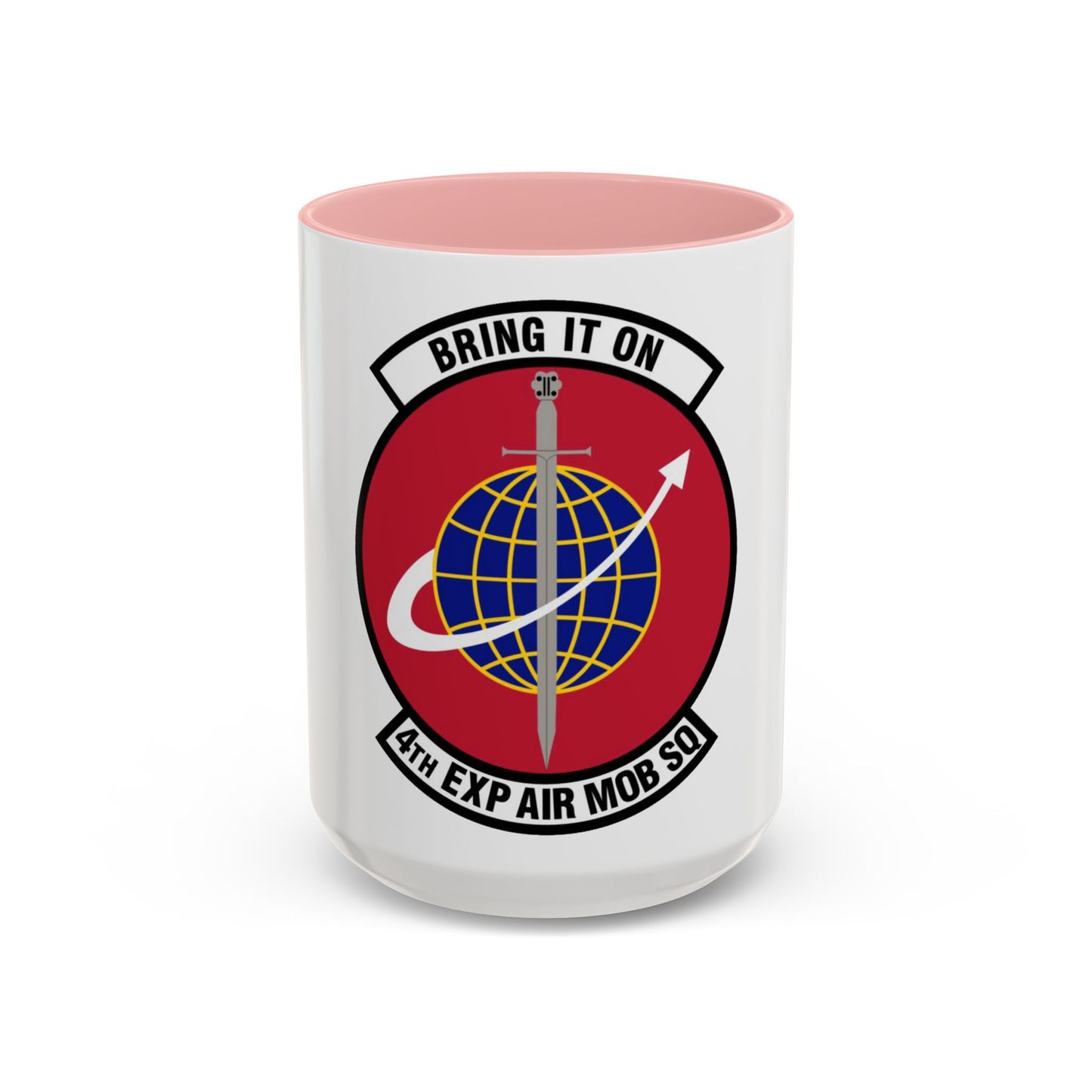 4th Expeditionary Air Mobility Squadron (U.S. Air Force) Accent Coffee Mug