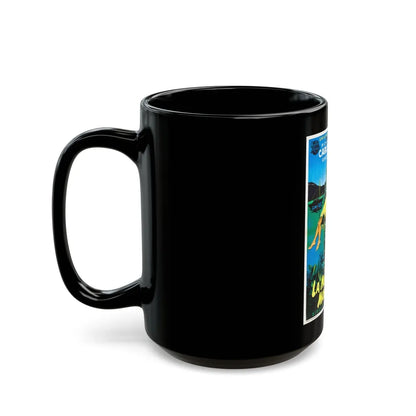 CREATURE FROM THE BLACK LAGOON (SPANISH) 1954 Movie Poster - Black Coffee Mug-Go Mug Yourself