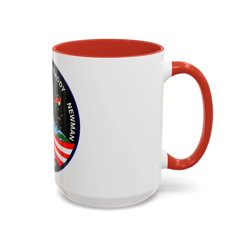 STS 51 (NASA) Accent Coffee Mug-Go Mug Yourself