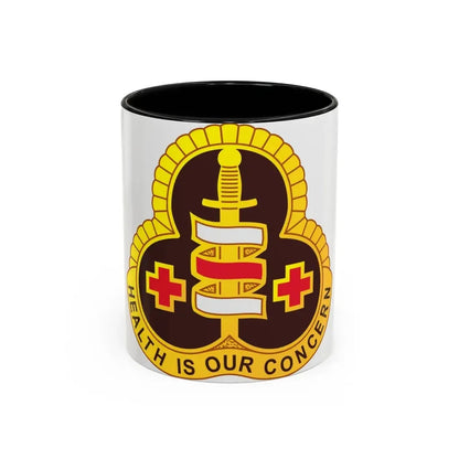 331 Medical Group (U.S. Army) Accent Coffee Mug 11oz Black - Go Mug Yourself