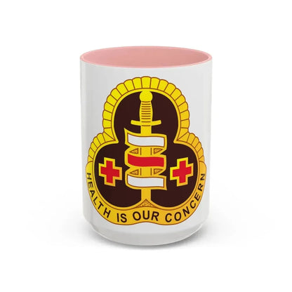 331 Medical Group (U.S. Army) Accent Coffee Mug 15oz Pink - Go Mug Yourself