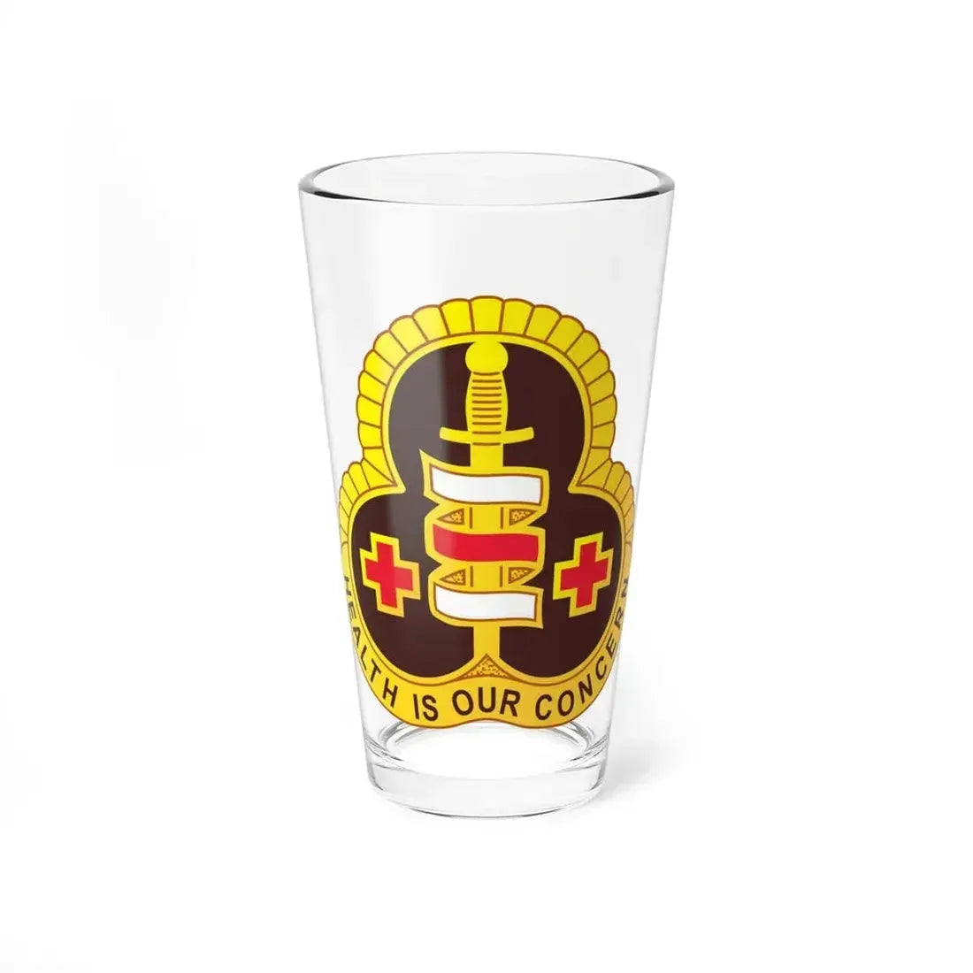 331 Medical Group (U.S. Army) Pint Glass 16oz - Go Mug Yourself