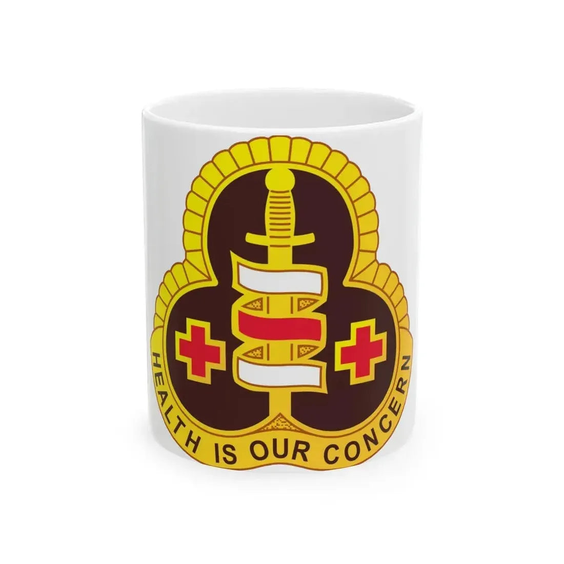 331 Medical Group (U.S. Army) White Coffee Mug 11oz - Go Mug Yourself