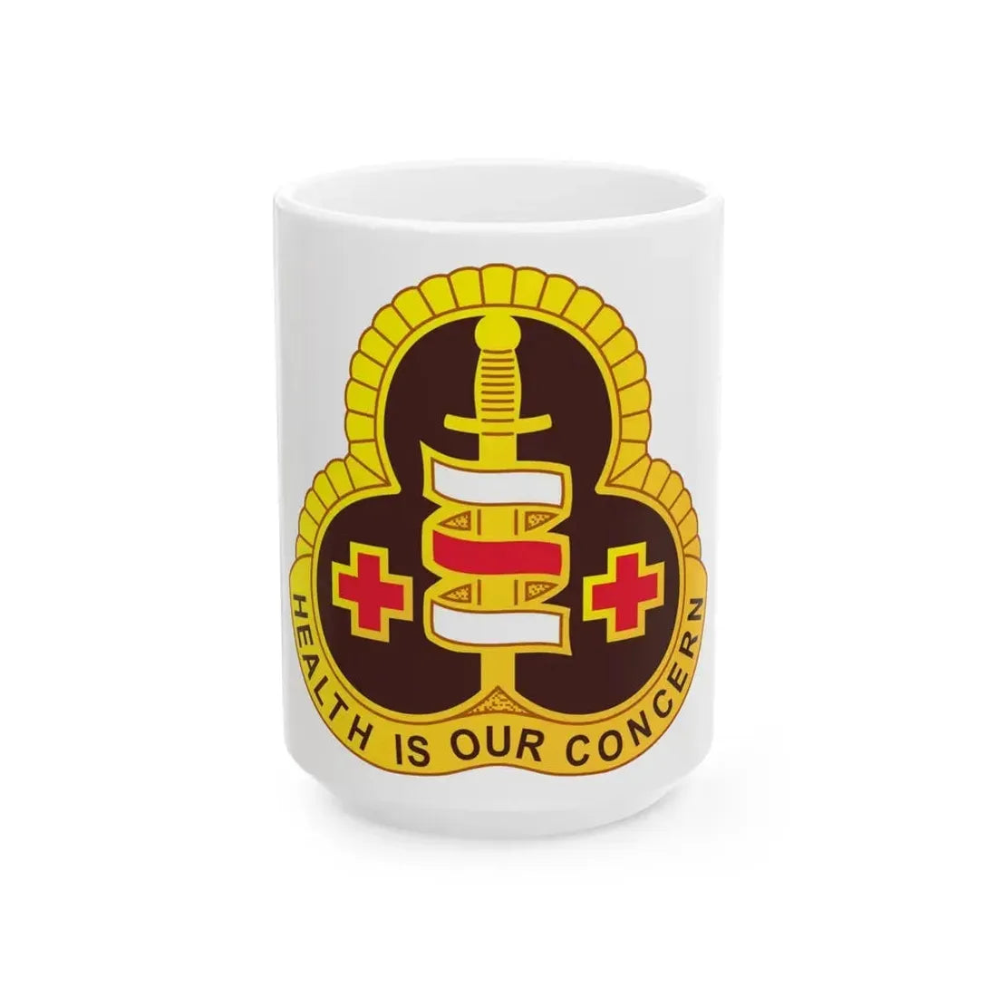 331 Medical Group (U.S. Army) White Coffee Mug 15oz - Go Mug Yourself