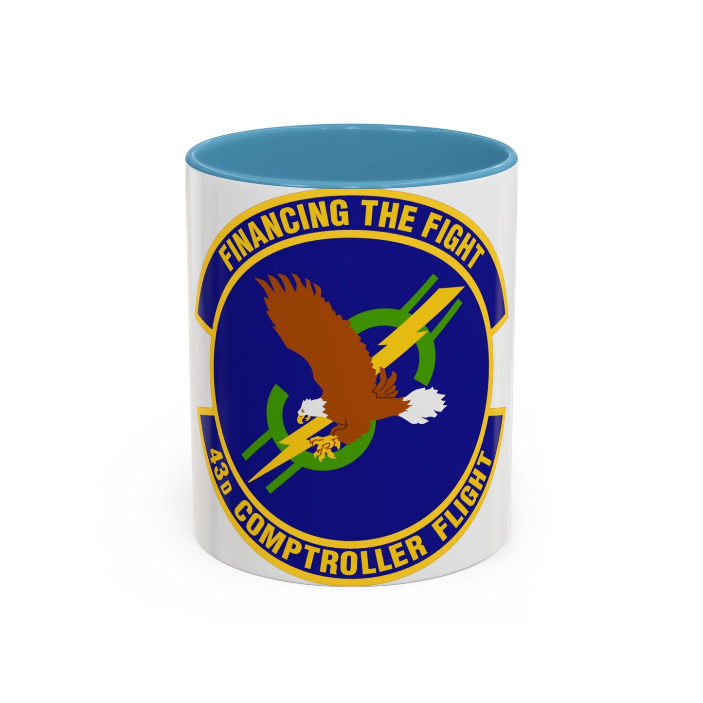 43d Comptroller Flight (U.S. Air Force) Accent Coffee Mug