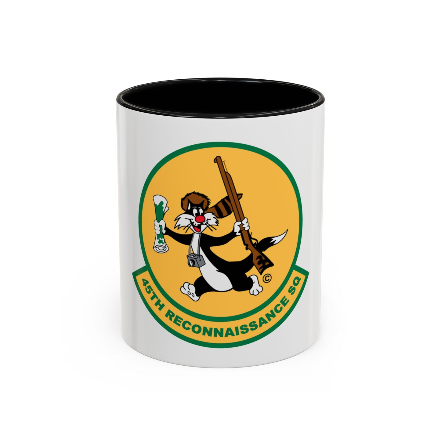45th Reconnaissance SQ (U.S. Air Force) Accent Coffee Mug