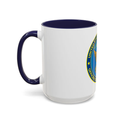USCG Officer Candidate School (U.S. Coast Guard) Accent Coffee Mug
