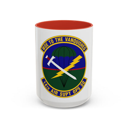 14 Air Support Operations Squadron ACC (U.S. Air Force) Accent Coffee Mug