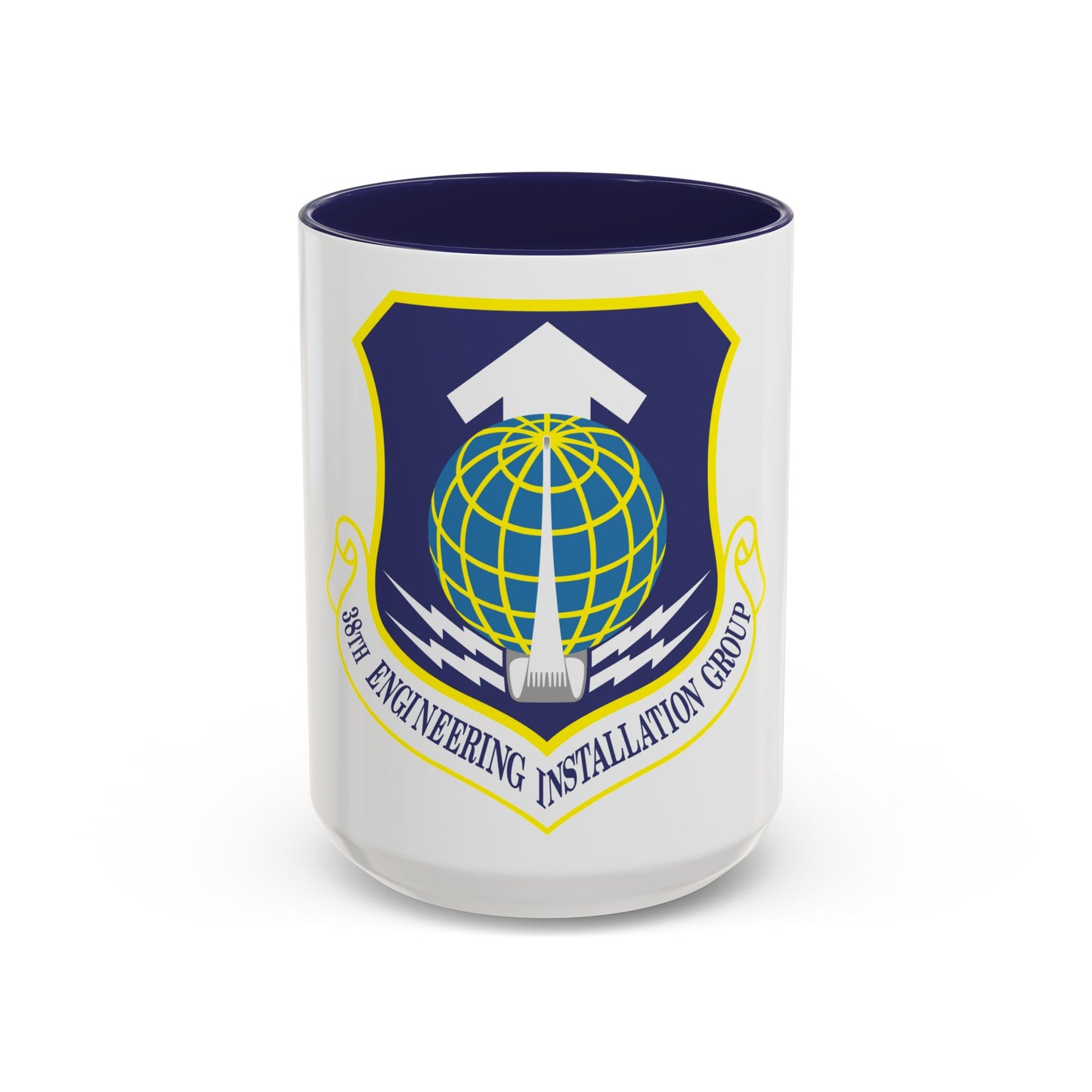 38th Engineering Installation Group (U.S. Air Force) Accent Coffee Mug